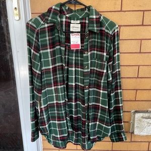 AEO super soft boyfriend fit flannel